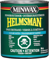 Minwax Helmsman 42003M444 Spar Urethane, Satin, Clear, 946 mL, Can